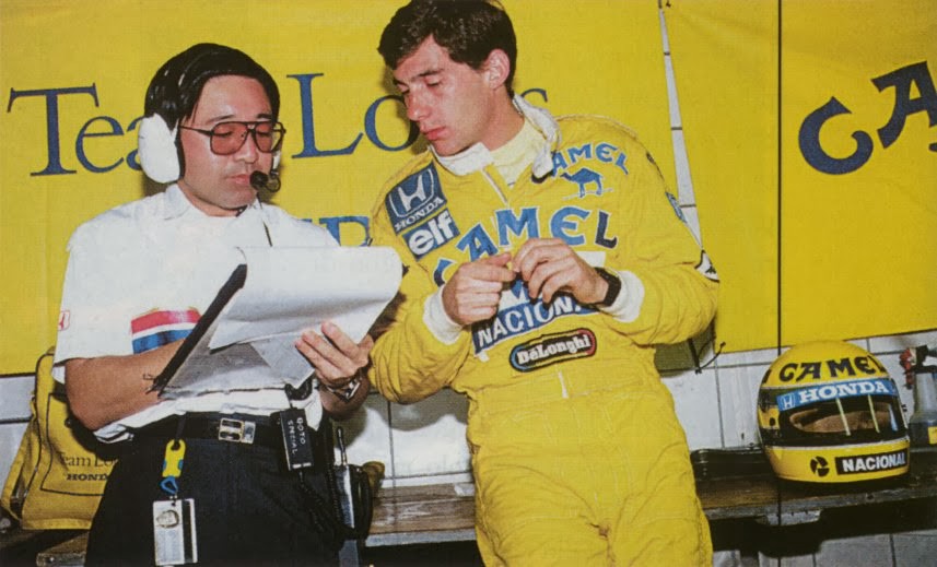 Ayrton Senna no começo de carreira. — Transformação Digital