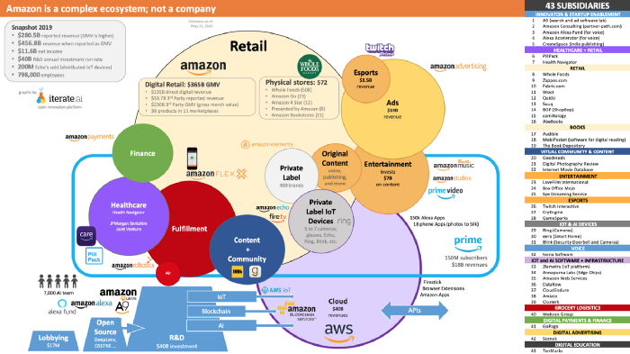Post-digital. Amazon is a complex ecosystem; not a company