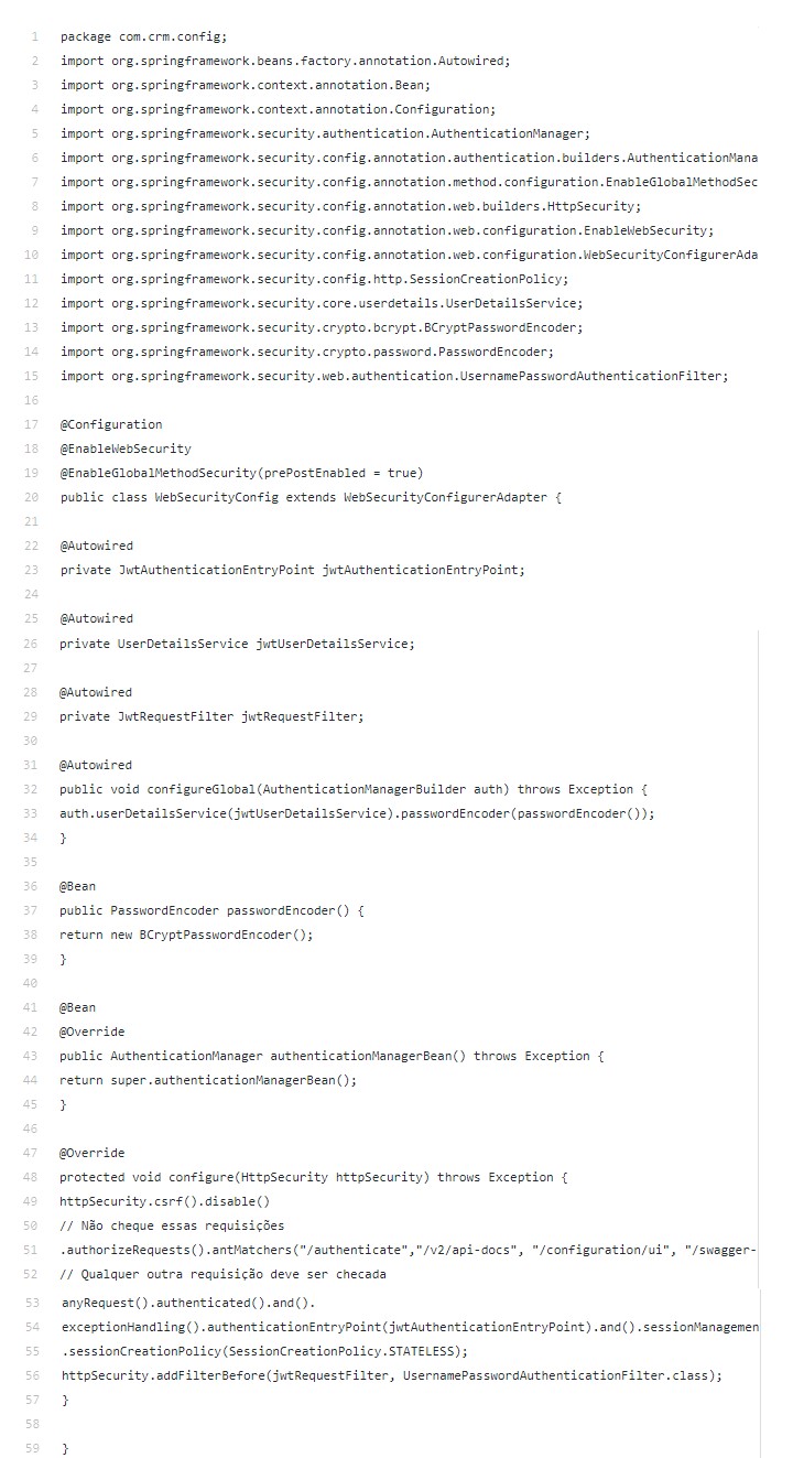 WebSecurityConfigurerAdapter